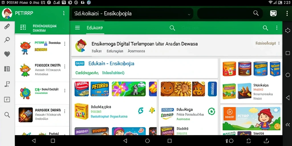 Antarmuka aplikasi PETIRRP yang interaktif dan berinformatif.